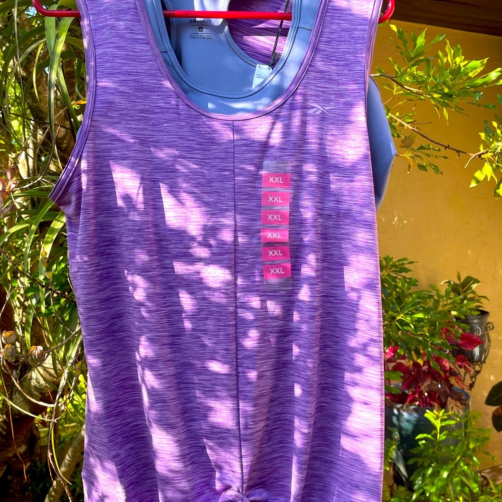 Purple Reebok Athletic Top NEW!
